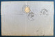 Lettre 1865 Pour Bordeaux Dateur "Martinique /st Pierre" Voie De St Nazaire, Taxée + Au Dos RR "Martinique/Louisiane" - Covers & Documents