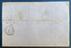 Lettre 1861 Pour Granville Dateur "Pointe à Pitre/Guadeloupe" Voie D'Angleterre Taxée 20 + Entrée Col.fr/Angl.amb.calais - Lettres & Documents