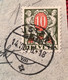 „UNBEKANNT INCONNU“ Gestempelt ! ZÜRICH REBUTS 1930 Nachportomarken Brief USTER (Schweiz ZNr 172 Portomarken - Covers & Documents