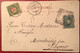 PORTO CERESIO COMO 1901 Italia Cartolina> Mendrisio Ticino Schweiz Nachportomarke (Portomarken Brief Ak Wehrli - Storia Postale