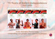 Namibia - 2022 75 Years India Independence Imperforate Personalised Sheet Set (**) - Namibië (1990- ...)