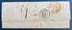 Guadeloupe Lettre Juin 1851 Pour AGEN Voie D'Angleterre Dateur "pointe à Pitre/Guadeloupe" + Basse Terre/Guadeloupe - Covers & Documents