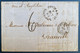 Lettre 1858 Pour Granville Dateur "Pointe à Pitre/Guadeloupe" Voie D'Angleterre Taxée 6 + Entrée Col.fr/Angl.amb.calaisM - Lettres & Documents