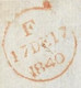 UK GB GREAT BRITAIN 1840 SG1 One Penny Black On Cover Hemel Hempstead To Cheapside, London  (BD) Used As Per Scan - Brieven En Documenten