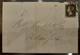 UK GB GREAT BRITAIN 1841 SG1 One Penny Black 4 Margins On Cover Charles House To Chelmsford (KC) Used As Per Scan - Lettres & Documents