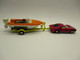 Attelage Lamborghini Miura + Bateau  1970 - Matchbox