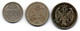 SERBIA, Set Of Three Coins 5, 10, 20 Para, Copper-Nickel, Year 1883-84, 1912, KM # 18, 19, 20 - Serbia