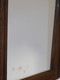 Delcampe - *JOLIE ANCIENNE GLACE MURALE CADRE BOIS DECO MIROIR COLLECTION DECO VITRINE    E - Espejos