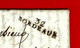 Delcampe - 1805 De Mérignac Près Bordeaux Marque Postale «32 BORDEAUX"  = > Raymond à Sablayroles Castelnau De Brassac (Tarn) - Documentos Históricos