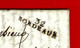 Delcampe - 1805 De Mérignac Près Bordeaux Marque Postale «32 BORDEAUX"  = > Raymond à Sablayroles Castelnau De Brassac (Tarn) - Historische Documenten