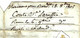 Delcampe - 1805 De Mérignac Près Bordeaux Marque Postale «32 BORDEAUX"  = > Raymond à Sablayroles Castelnau De Brassac (Tarn) - Documents Historiques