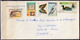 RWANDA Composition Sur Enveloppe Avec 5 Timbres  Pour  75007 PARIS Le GENERAL Et La COMTESSE  DE LA VILLEMARQUE - Used Stamps