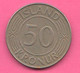 Islanda 50 Corone Iceland 50 Kronur Island Nichel Coin Parliament Palace - IJsland