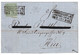 1869, 1 Kreuzer Durchstochen Als EF Auf Ortsbrief „FRANKFURT A. M. STADTPOST – EXP: No. 2“ - Cartas & Documentos
