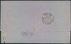 1872, 2 Groschen Gr. Brustschild Mit Markantem Plattenfehler Obere Rahmenlinie Gebrochen Auf Auslandsbrief - Other & Unclassified