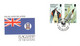 Delcampe - FLAGS OF THE NATIONS - COLLECTION OF COVERS FROM 43 DIFF. STATES WITH FLAGS AND STAMPS / Kiste - Enveloppes