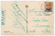 BELGISCH CONGO - ELISABETHVILLE / LUBUMBASHI PLACE ALBERT I ET LA POSTE / SPECIAL CANCEL 1955 (CONGRES INT.TOURISME ) - Lubumbashi