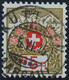 Heimat AG Küttigen 1914-06-06 Vollstempel Auf Portofreiheit 5 Rp. Zu#4A Kl#262 Armenverein Aargau - Franchise