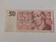 Billet Tchéquie, 50 Korun 1997. Bonne état - Tsjechië