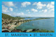 Guadeloupe St Saint Martin Vue Du Port De Marigot Depuis Le Vieux Fort CPM Cachet 1993 - Saint Martin