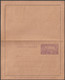 Guadeloupe 1906. 2 Entiers Postaux, Vue De L'île. Cabosses De Cacao, Bananes, La Soufrière (volcan), Voiliers, Palmiers - Volcans