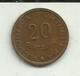20 Centavos 1970 Timor - Timor