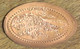 84 GORDES 2 PIÈCES ÉCRASÉES ELONGATED COIN TOURISTIQUE MEDALS TOKENS PIÈCE MONNAIE 5 CENT PENNY - Monedas Elongadas (elongated Coins)