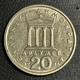 1986 Greece 20 Drachmes - Grèce