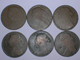 Gran Bretaña. LOTE DE 6 MONEDAS DE 1 PENIQUE 1889-1894 (10859B) - D. 1 Penny