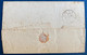 Lettre Italie 1870 Etats De L'Eglise N°22 Obl Grille + Dateur D'Arsoli Pour ROMA TTB - Papal States