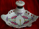 FIN XIX° S. ENCRIER EN PORCELAINE Décor Floral , Fleurs , Repose Plume VICTORIAN PORCELAIN INKWELL - Tintenfässer