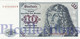 GERMANY FEDERAL REPUBLIC 10 DEUTSHE MARK 1970 PICK 31a UNC - 10 Deutsche Mark