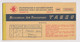 Joint Bulgaria Bulgarian Soviet Airline Carrier TABSO Airline Ticket 1962 Used Sofia-Berlin-Dresden (48622) - Europa