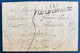 Lettre D'espagne De 1823 En Francais D'un Soldat à Son Pere Sur La Guerre, Cursive " (A) ARM.D'ESPAGNE " + Taxe SUP - ...-1850 Vorphilatelie