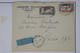 BB6 LIBAN  BELLE  LETTRE RRR  1946  BEYROUTH  POUR PARIS  +SURCHARGE ++ AFFRANCH. INTERESSANT - Briefe U. Dokumente