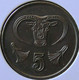 Cyprus - 1988 - 5 Cents - KM 55.2 - Vz - Cyprus