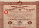 VP20.294 - Royaume De Yougoslavie - BELGRADE 1933 -  Emprunt Funding Or 5 % 1933 - Titre D'une Obligation ...... - W - Z