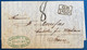 Lettre D'Argentine  Cadillac /France Par Voie Anglaise : Dateur Buenos Ayres Anglais + London + Marque Echange + Entrée - Covers & Documents