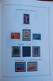 Delcampe - Liechtenstein  Collection Dans Un Classeur Bordeaux " BIELLA" - 1912 à 1964  + Service - PA - Taxe - Timbres Tout état - Collections