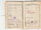 Delcampe - YUGOSLAVIA , CROATIA, DJAKOVO  - JNA  -- YU ARMY --    VOJNA KNJIZICA  --   SOLDBUCH    --  MILITARY PASS  --  1947  -- - Documents