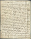 LAC De MENSE Le 11 Octobre 1773 + Griffe Manuscrite De St Trond (Sint TRUIDEN)  Vers Herve, Par Liège; Port '2' à L'encr - 1714-1794 (Pays-Bas Autrichiens)