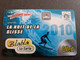 Caribbean Phonecard St Martin French BLA BLA  SURFER !! LA CARTE 2010, OFFERT  CLC-4 TIRAGE 1000  MINT **10497 ** - Antille (Francesi)