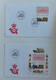 DANEMARK 1945-1991 - Complete Collection With Miniature Sheets, Booklets, Etc. On Album Pages + Binder - Verzamelingen