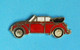 1 PIN'S  //  ** COCCINELLE - CABRIOLET / VOLKSWAGEN ** - Volkswagen