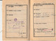 Delcampe - YUGOSLAVIA , CROATIA,   - JNA  -- YU ARMY  -   VOJNA KNJIZICA  --  SOLDBUCH   - MILITARY PASS  -  1950  -  LADY - Documents