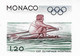 Delcampe - Monaco Bloc N°11a** Non Dentelé. J.O. De Montréal, Plongeons, Barres P., Lancé De Marteau, Aviron, Boxe. Cote 580€ - Gymnastique