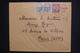 ALEXANDRIE - Types Blancs Et Mouchon Surchargés Sur Enveloppe D'Alexandrie Pour Paris - L 128082 - Lettres & Documents