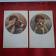 ILLUSTRATEUR MONESTIER SERIE COMPLETE 6 CARTES FEMME ET CHIEN - Monestier, C.