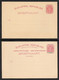 South Africa - 1880's 1 Penny Stationery Cards - 2 Different MNH - Nuova Repubblica (1886-1887)