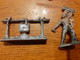 LOT INDIENS Figurines , 4 Pièces En Aluminium - Quiralu